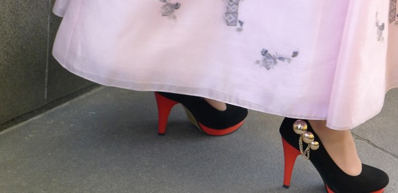 North Korean women love their high heels